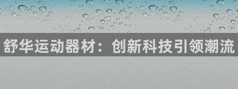 球王会体育官网下载招商电话号码：舒华运动器材：创新科